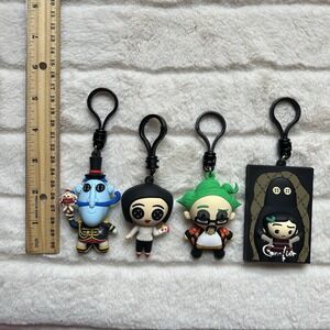 Lot Of 4 Coraline 3D Figural Bag Clips Other Mother Father Bobinsky 3D Poster